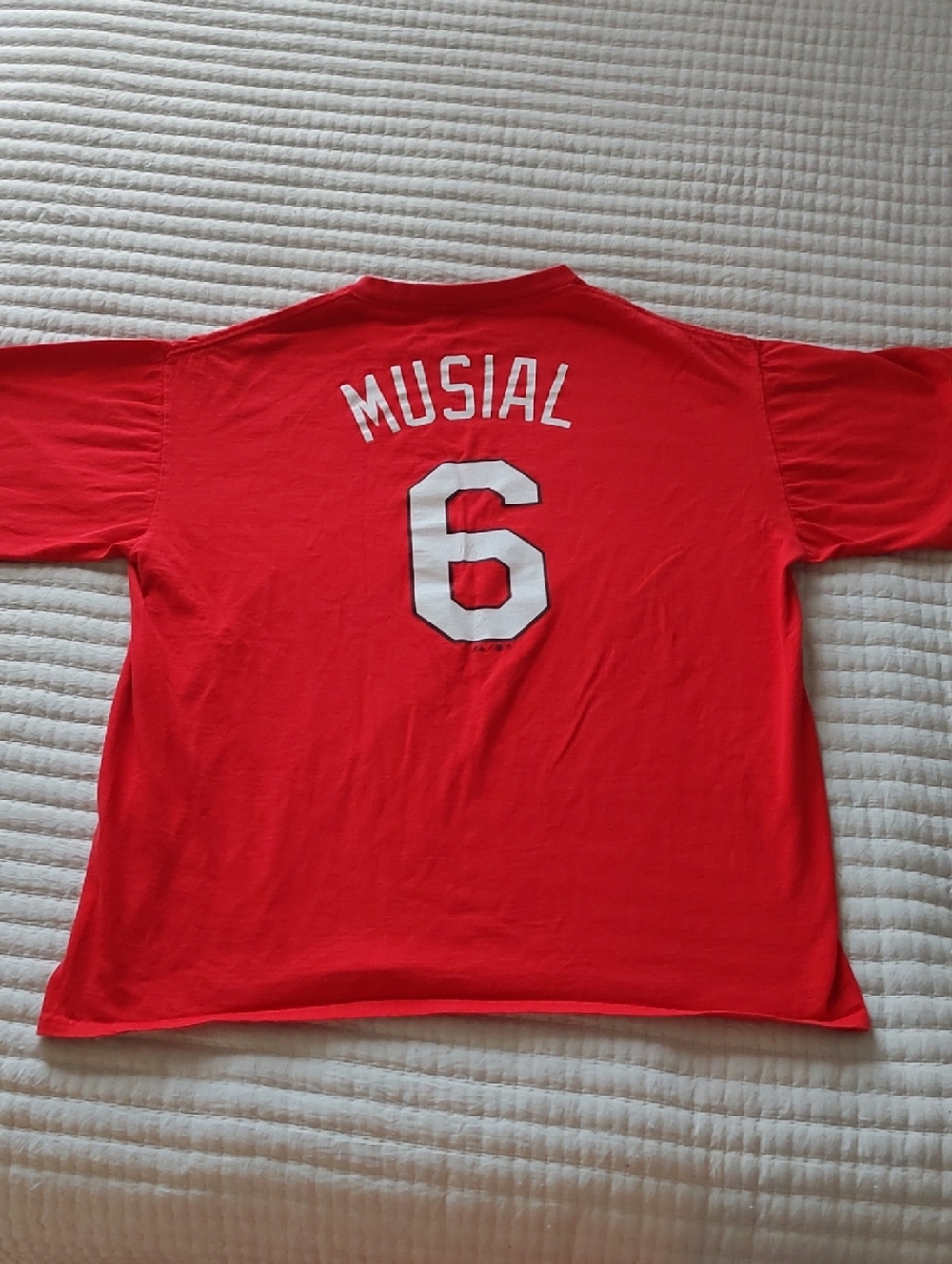 Retro Majestic Stan Musial Jersey Tee